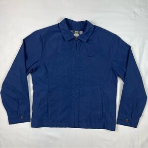 Vtg Nike Golf Womens Harrington Windbreaker Jacket Small Y2K Lined Full Zip B4